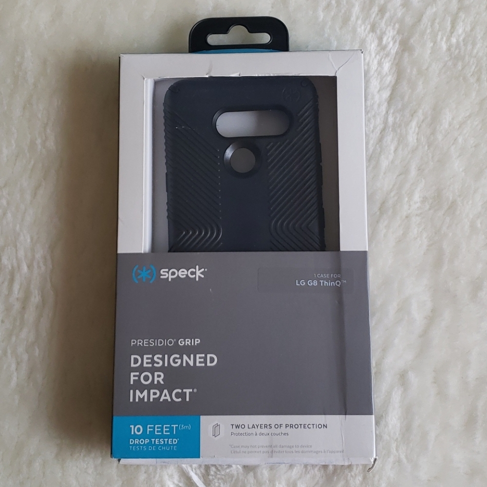 Speck Presidio Grip Case for LG G8 ThinQ